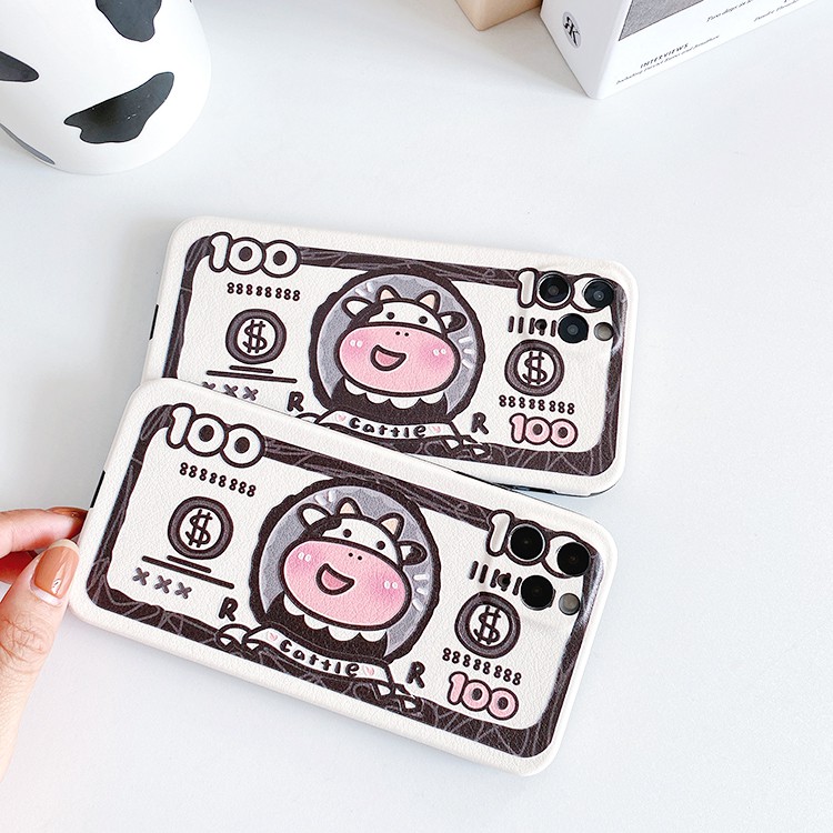 Ốp lưng iphone Bò Dola da viền chống va đập 5/5s/6/6plus/6s/6splus/7/7plus/8/8plus/x/xr/xs/11/12/pro/max/plus/promax | BigBuy360 - bigbuy360.vn