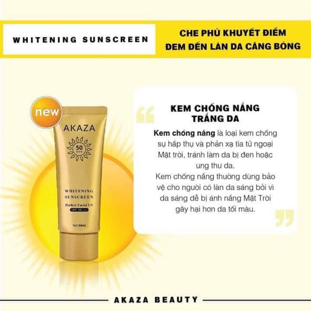 Kem chống nắng AKAZA