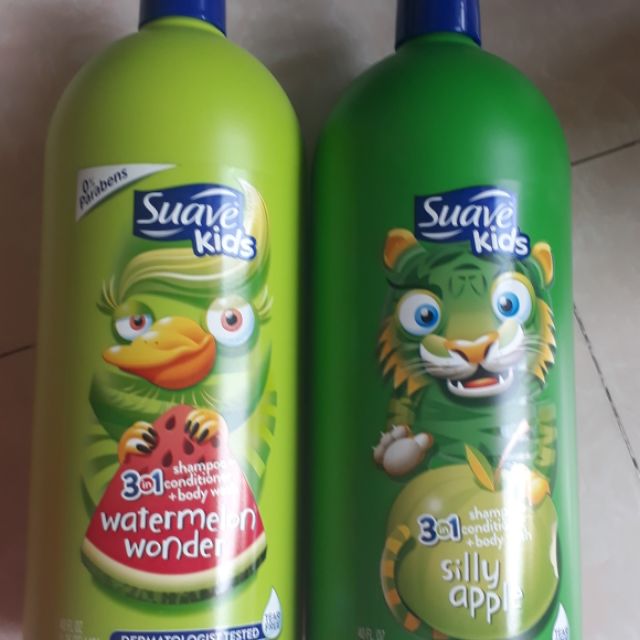 Dầu tắm gội cho bé Suave hàng của Mỹ, hàng xách tay của Mỹ nên chất lắm