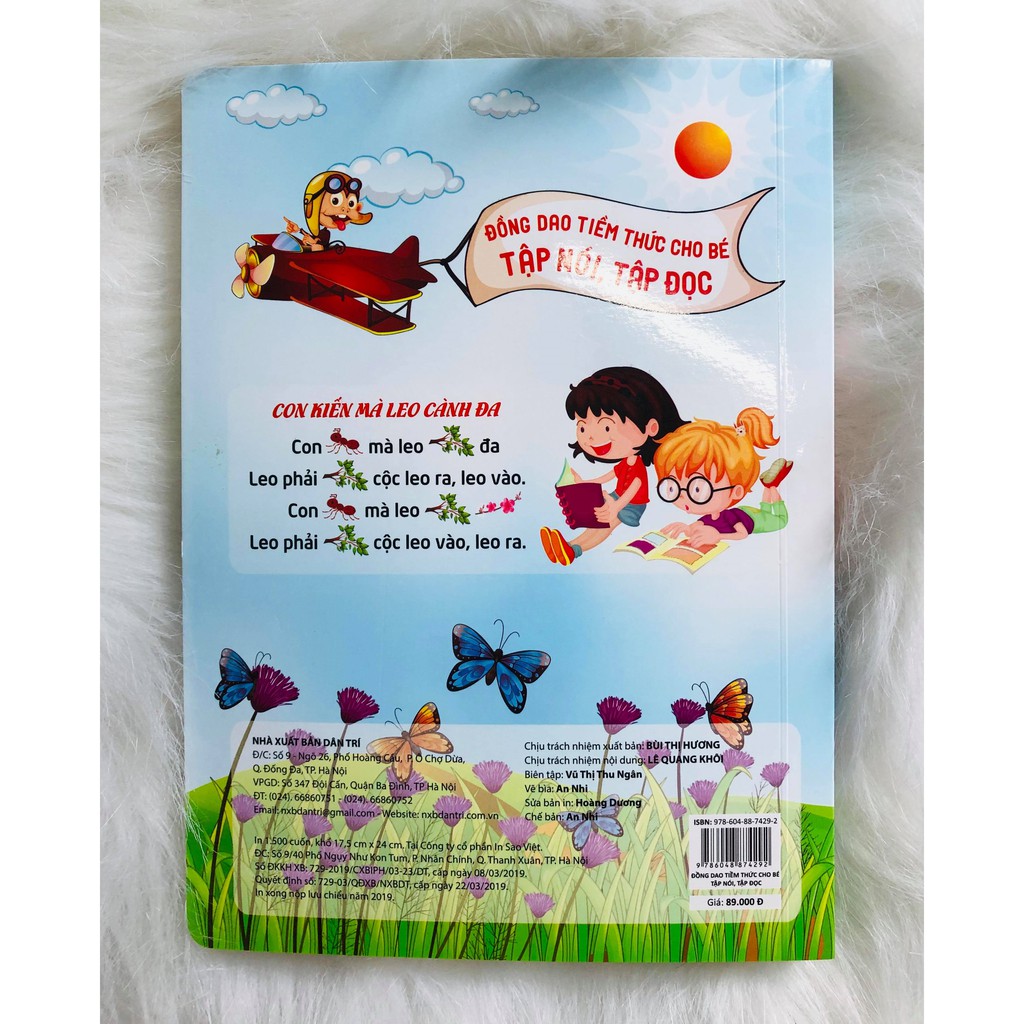 Sách - Đồng Dao Tiềm Thức Cho Bé Tập Nói, Tập Đọc (Sách Tranh Tiềm Thức từ 1-6 tuổi) | BigBuy360 - bigbuy360.vn