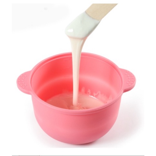 Combo Wax Lông 100gr Sáp Nóng Cao Cấp , Mỡ Trăn , Chén Silicol Tặng Kèm Que Wax - CBTL2