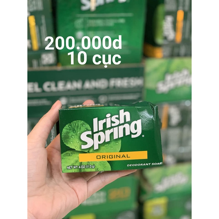 10 Cục Xà Bông Cục Irish Spring