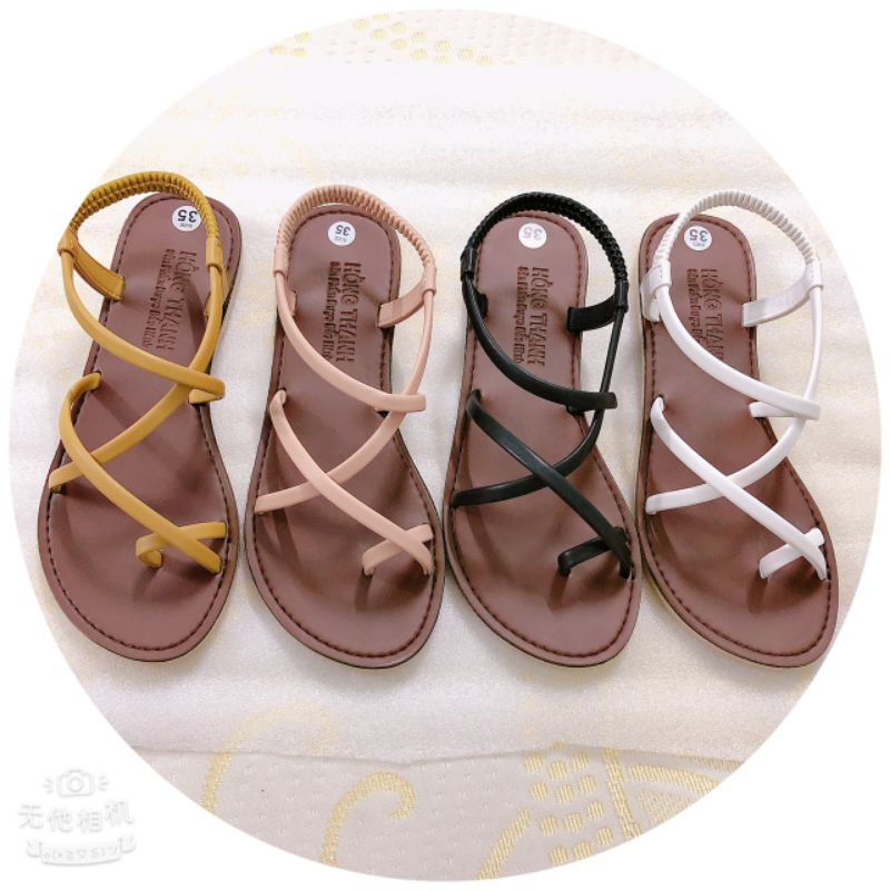 Sandal dây nữ thời trang đi biển siêu đẹp