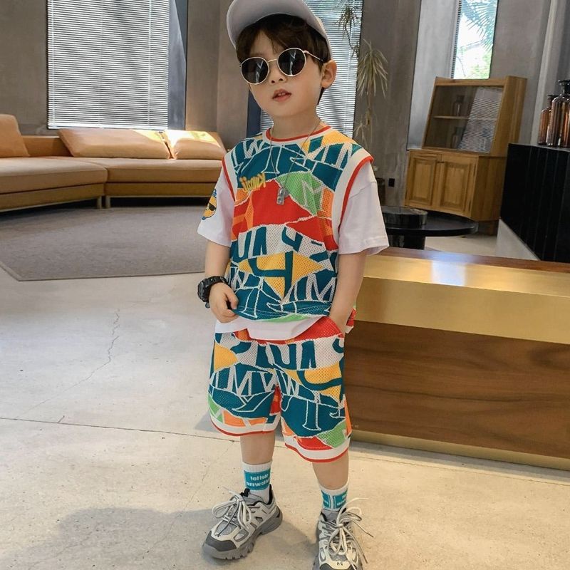 Bộ Quần Áo Tay Ngắn Dễ Thương Thời Trang Mùa Hè 2022