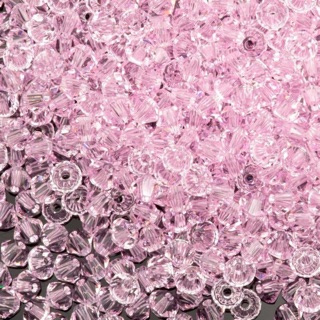 Hạt pha lê swarovski 5328 - size 4mm - màu 508 rosaline