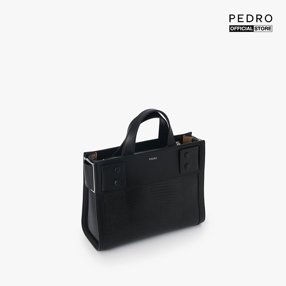 PEDRO - Túi xách tay nữ chữ nhật Lizard Effect Leather Top PW2-56610021-01