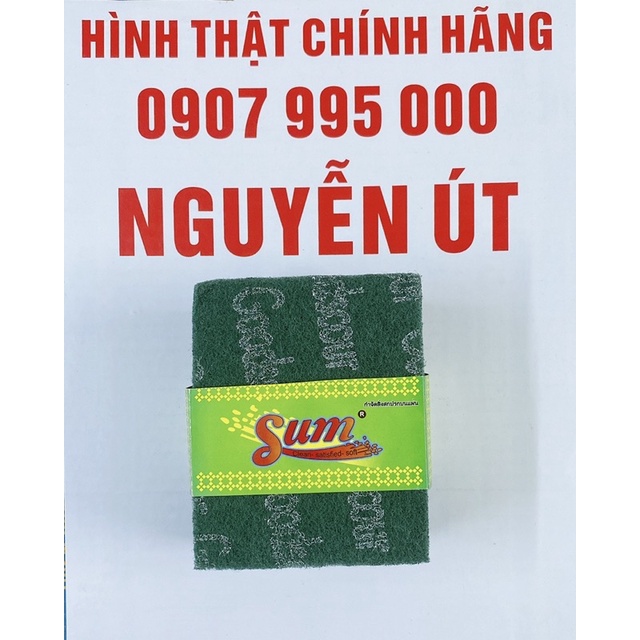 cước chùi nồi lốc 10 miếng