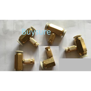 Bộ 5 nối béc phun sương bằng đồng cao cấp( 4 giữa + 1 cuối )