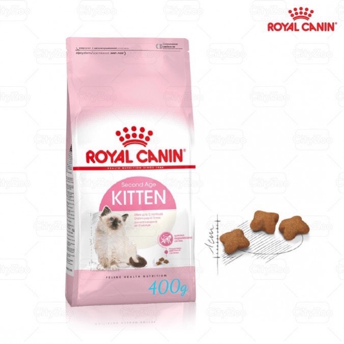 Thức ăn khô cho Mèo con Royal Canin Kitten 400gr