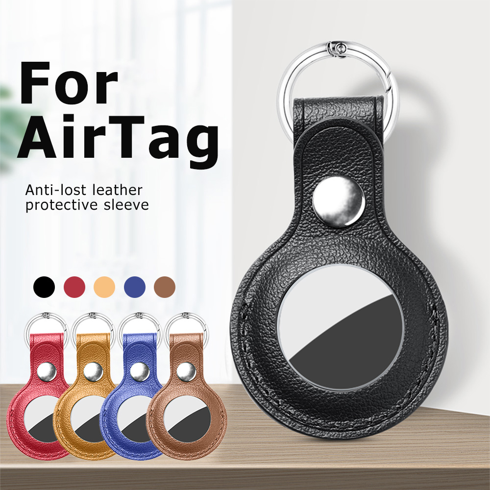 (Free - Apple Airtags Có Móc Kim Loại Chống Thất Lạc