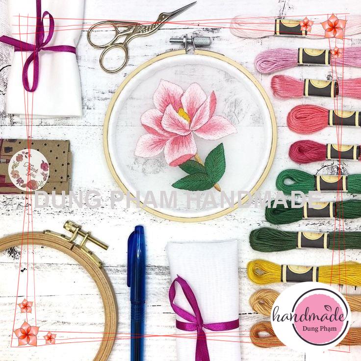 SET 11 TÉP CHỈ THÊU - MÀU NHƯ HÌNH - Chỉ thêu COTTON CXC  / M 18