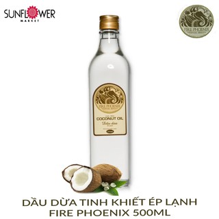 Dầu dừa tinh khiết ép lạnh Fire Phoenix 500ml