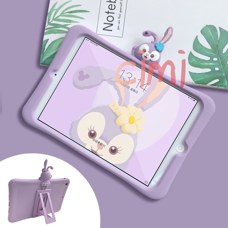 Vỏ bảo vệ ipad silicon dễ thương ipad 5 6 7 8 thế hệ thứ 9 9,7 inch 10,2 inch 10,5 inch air1 air2 air3 chống rơi ipad pro 11 inch