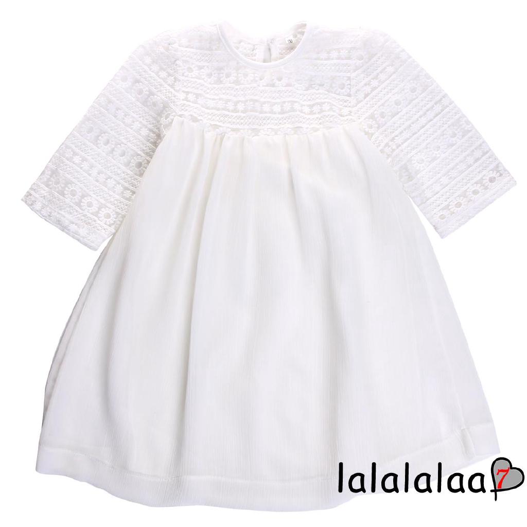 Váy công chúa hoa thời trang dự tiệc cho bé gái