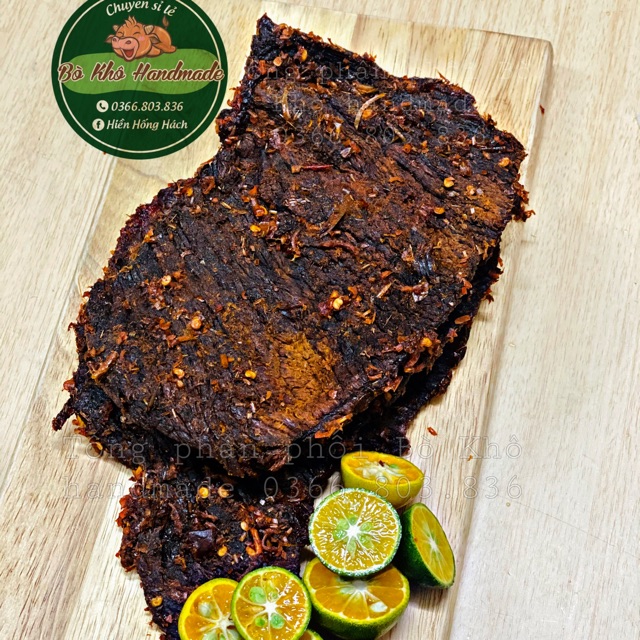 Bò khô Handmade Hiền Hống Hach
