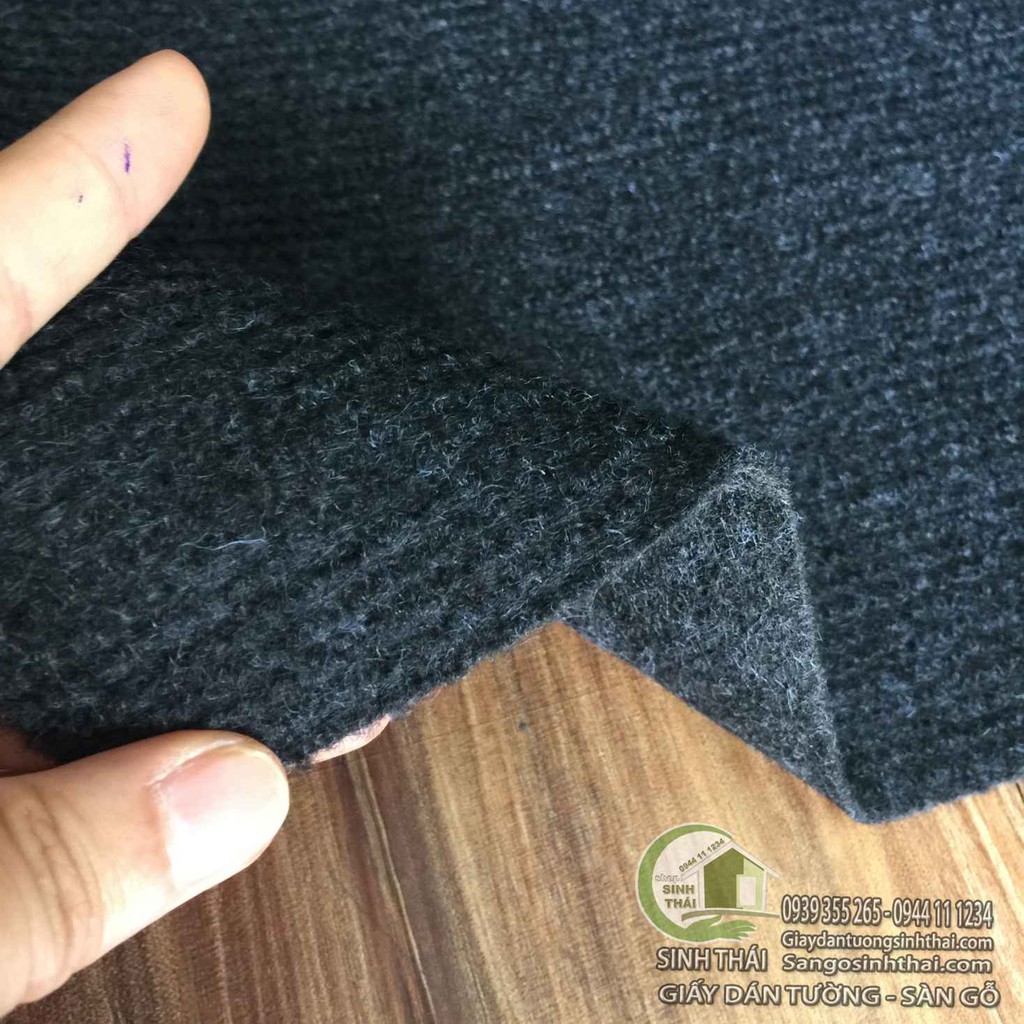 Thảm nỉ màu đen chụp hình ảnh sản phẩm, lót bàn tủ kệ, làm đồ handmade