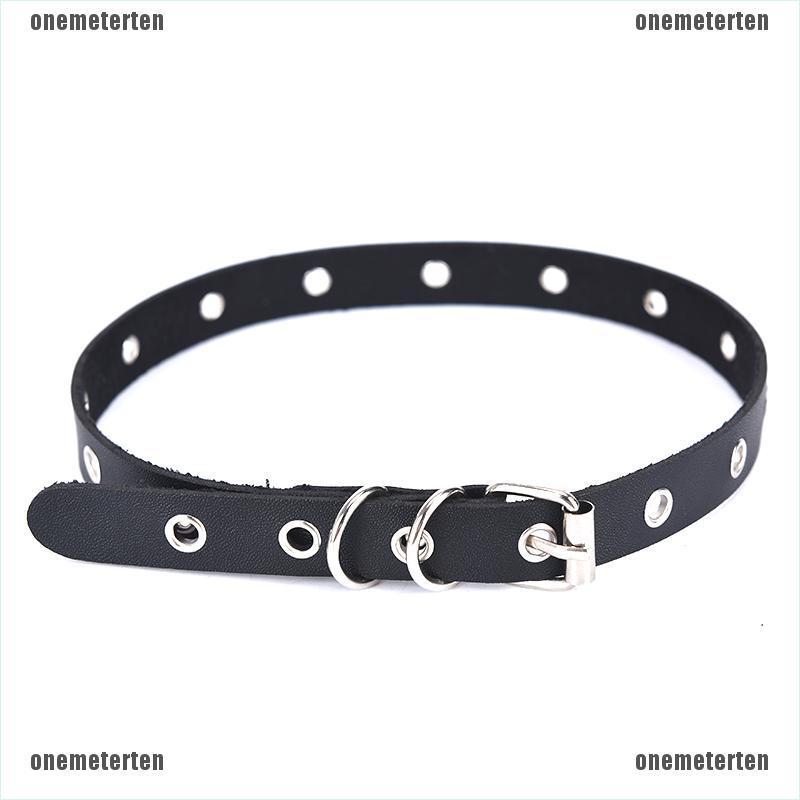 Vòng Cổ Choker Da Quyến Rũ Phong Cách Gothic Punk