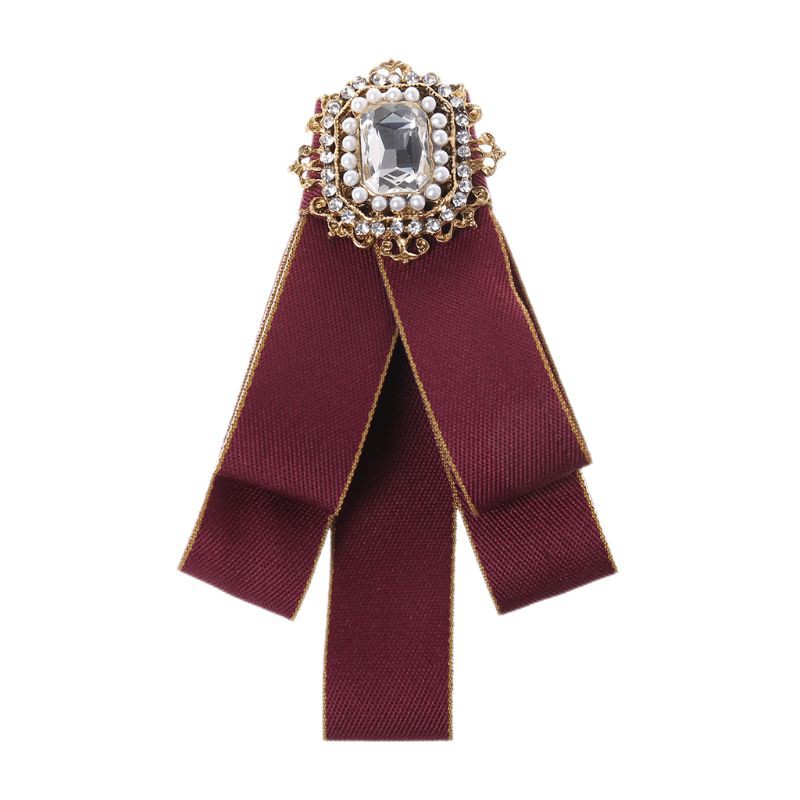 Ghim Cài Áo Hình Nơ Xinh Xắn 5 Màu Lựa Chọn