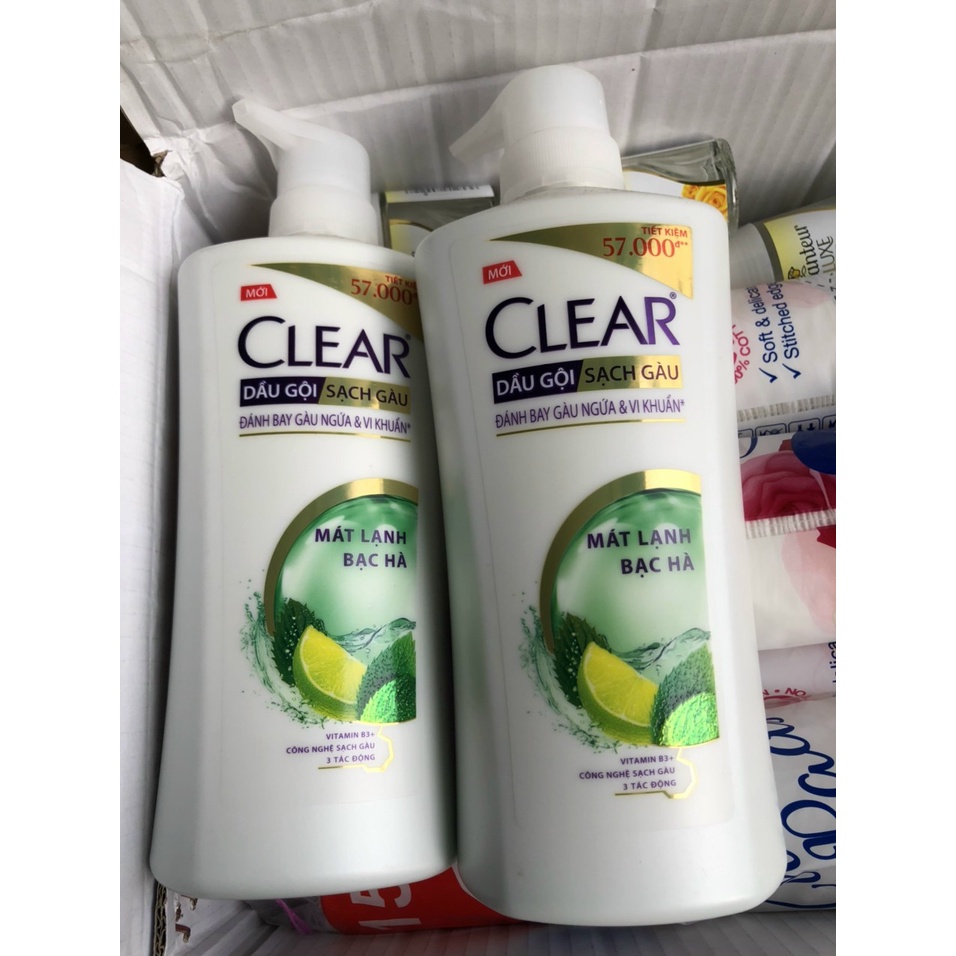 Dầu gọi clear bạc hà mát lạnh sảng khoái