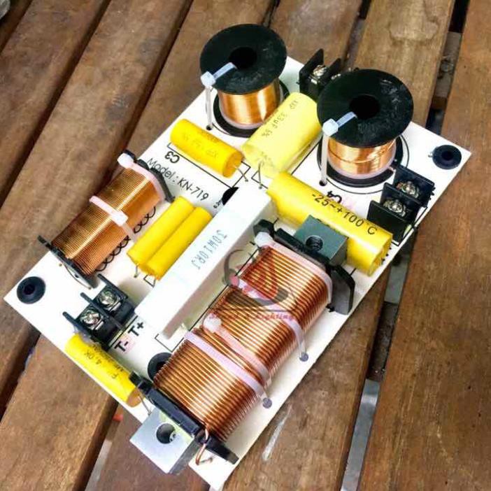 Mạch phân tần loa array loa từ neo 1 bass 1 treble 01 cái KN-719