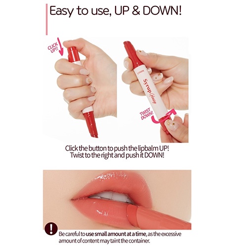 Son dưỡng môi ETUDE HOUSE nhiều màu tùy chọn xinh đẹp 2.5g