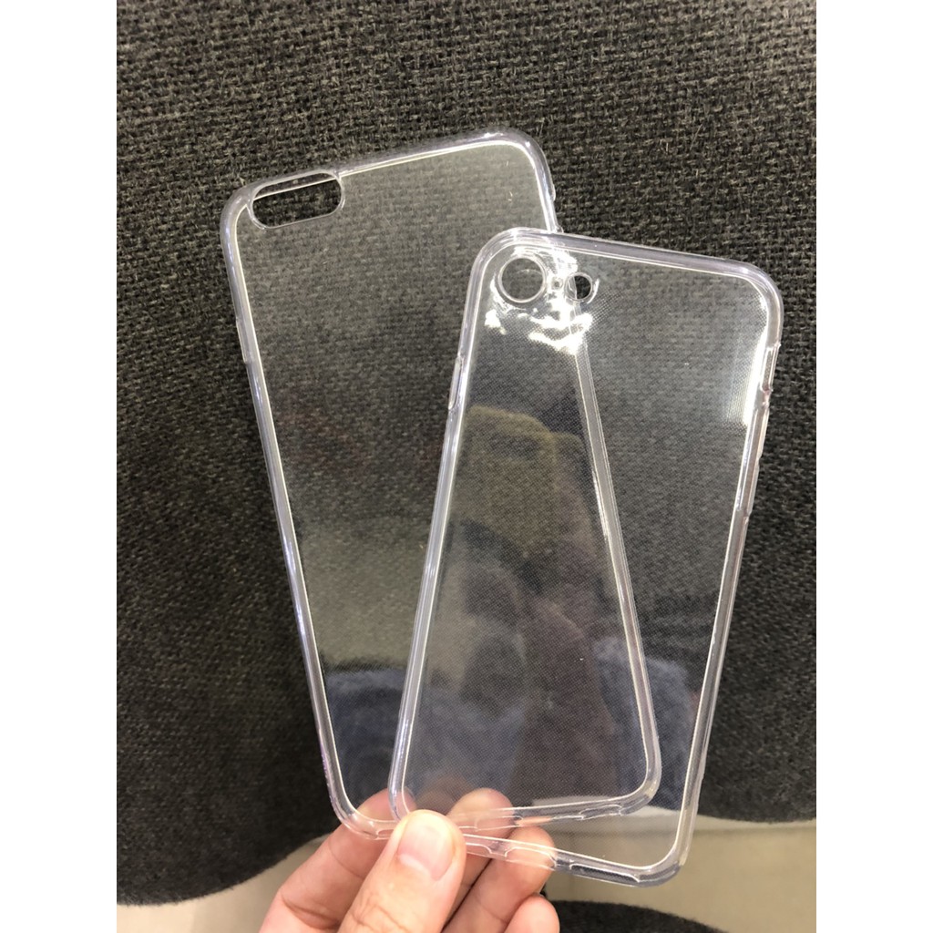 [Giá gốc] Ốp iphone silicon trong suốt dày dặn