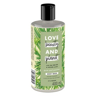 Sữa tắm love beauty and planet pure 400ml