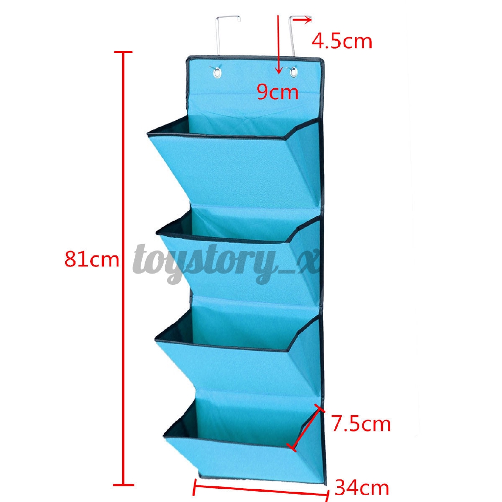 Móc Treo Đồ 4 Tầng Gắn Cửa Tiện Dụng