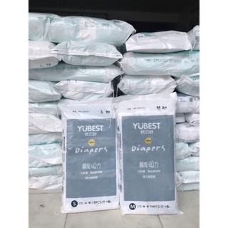 Tã/bỉm dán/quần YUBEST GOLD nội địa Trung Quốc S90/M84/L78/