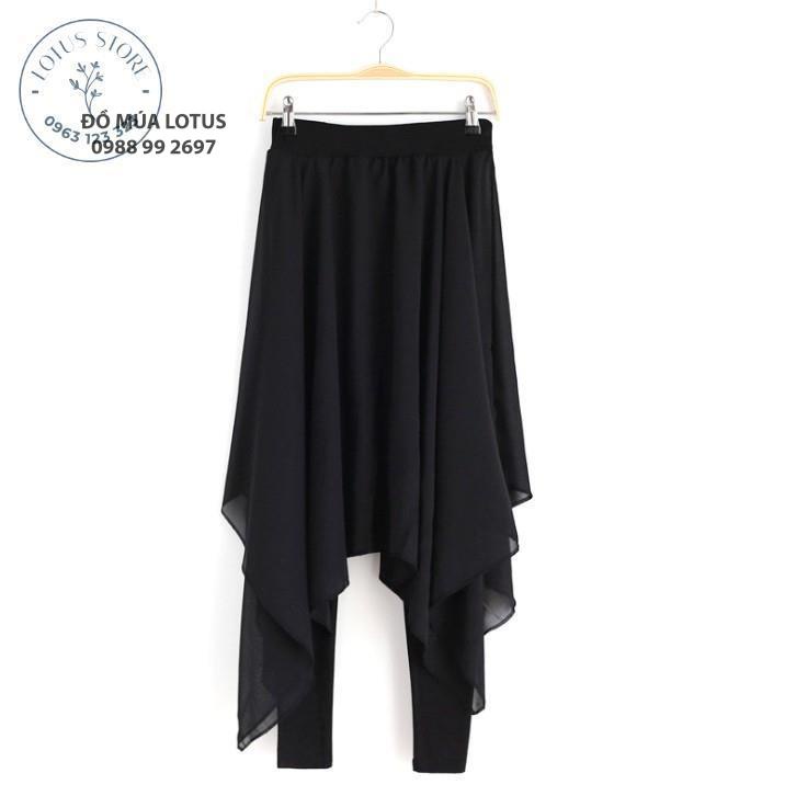 Quần múa, yogaQuần tập nhảy hiện đại xẻ tà dài  Đồ Múa Lotus