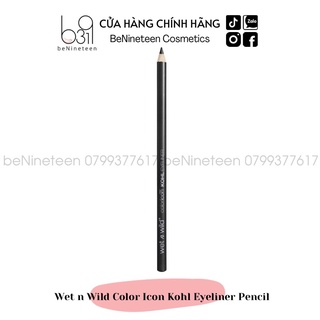 Chì Kẻ Mắt Wet n Wild Color Icon Kohl Eyeliner Pencil - Baby's Got Black (Đen)