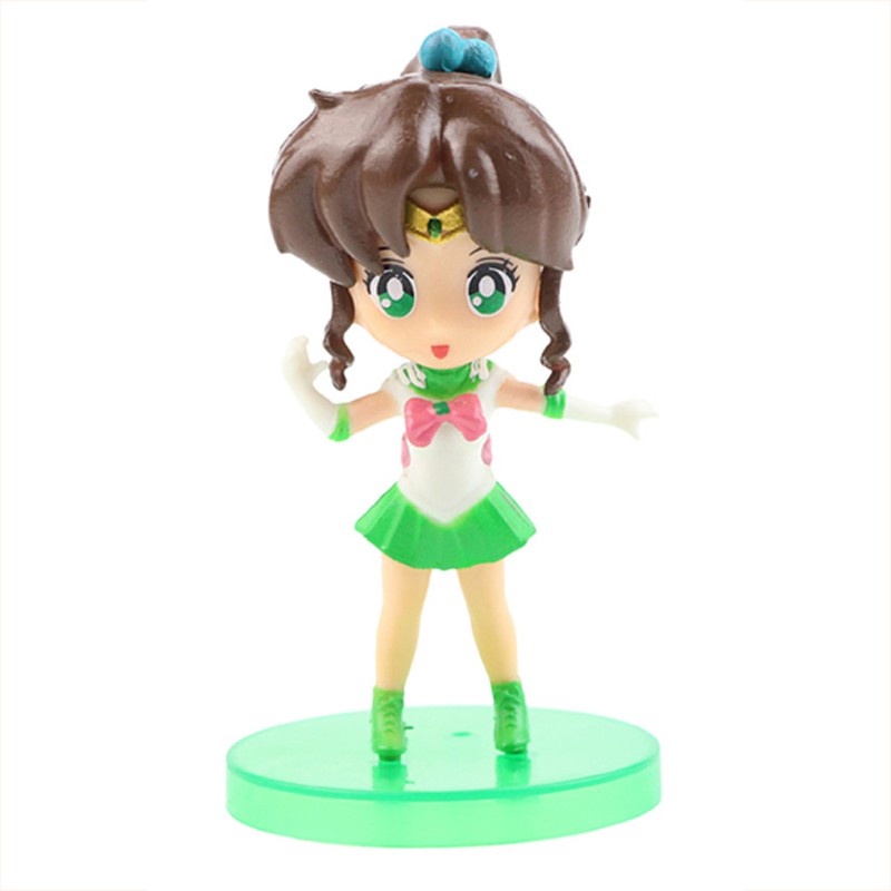 Bộ 05 Mô hình Thủy thủ Mặt Trăng - Sailor Moon cao 8.5 cm (Mẫu 02)