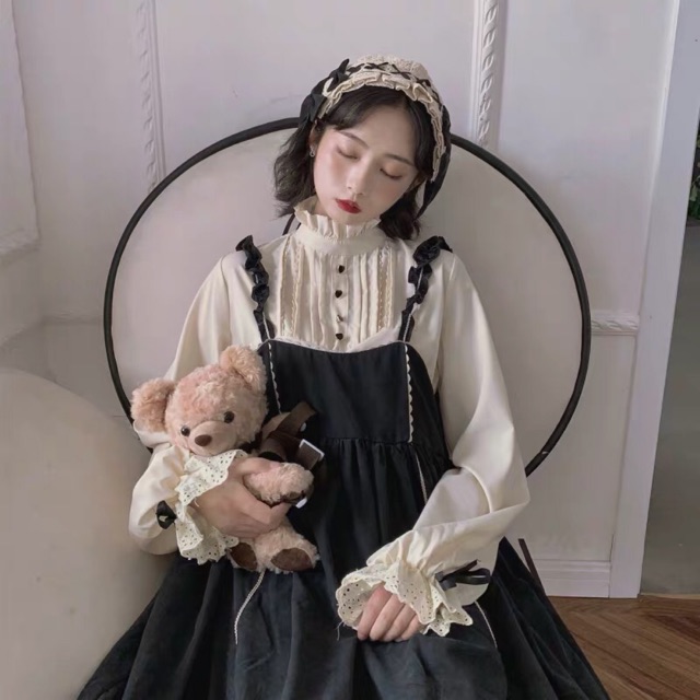 Set bộ lolita học viện nhạc Nhật Bản 💐💐💐
