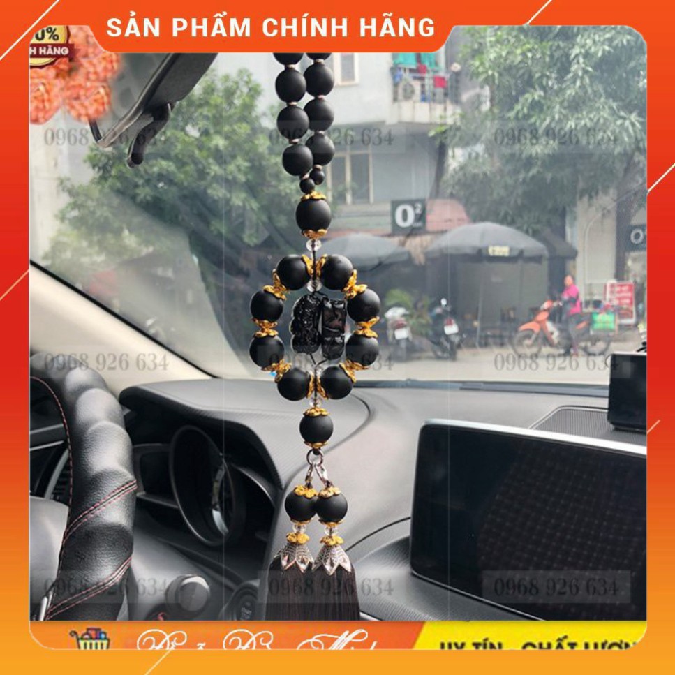 [SALE] Khánh treo ô tô 📌FREESHIP📌Khánh treo ô tô phong thủy đôi Tỳ Hưu màu đen