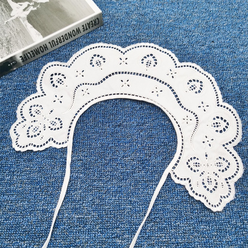 Áo Choàng Poncho Giả Ren Thêu Hoa Xinh Xắn Thời Trang Cho Nữ