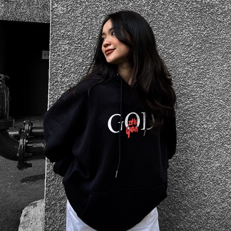 Áo Hoodie BADNOTGOOD NO GOD (Đen/Nâu)