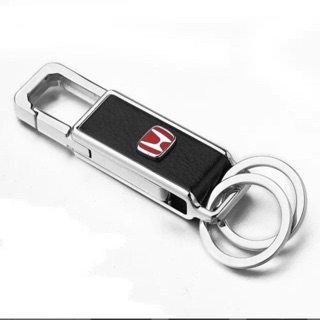 Móc treo chìa khoá logo Honda chất liệu hợp kim inox cao cấp