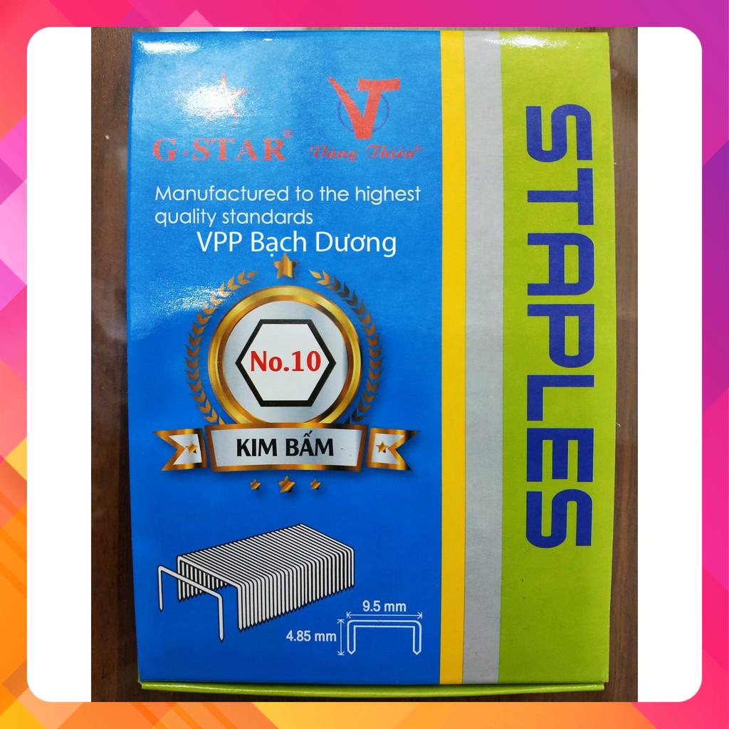 1 HỘP KIM BẤM GSTAR  dùng cho cơ sở photto, in ấn, trường học, văn phòng...