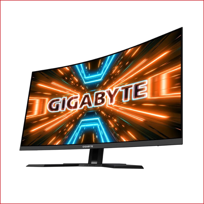Màn hình gigabyte M32QC 31.5 inch 1ms 2K 165Hz Curved VA USB-C màn siêu gaming chính hãng BH 36 tháng