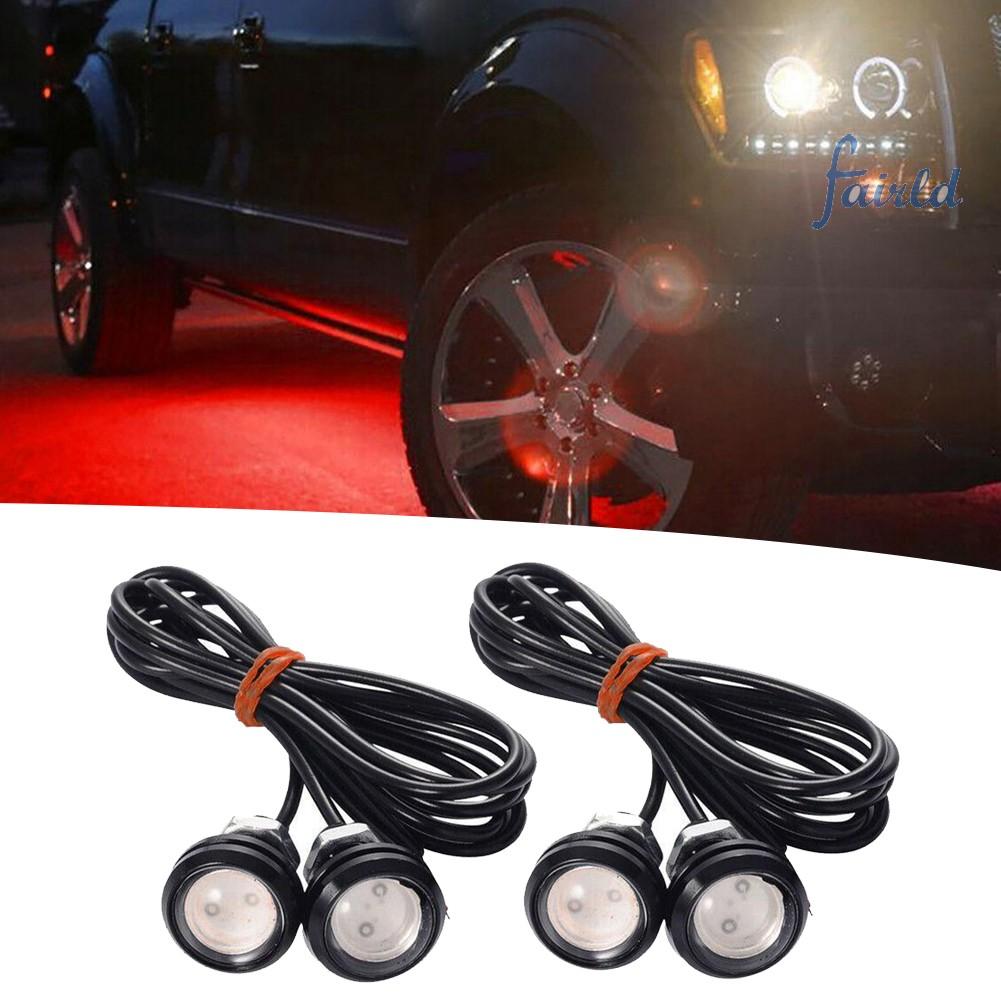 FORD Set 4 Đèn Led Ánh Sáng Đỏ Gắn Mui Xe Chevy Colorado Silverado Raptor Svt