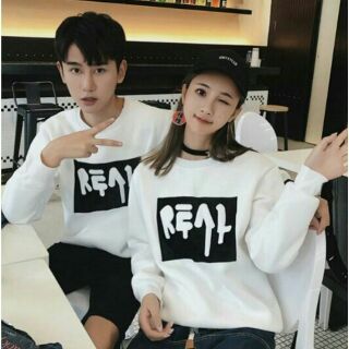 Áo thun tay dài nam/nữ/cặp REAL size tới 82kg