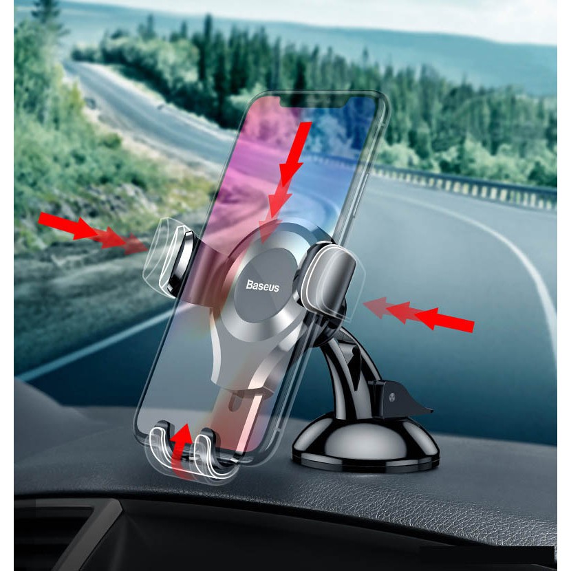 Giá đỡ điện Thoại Gắn Taplo BASEUS Trọng Lực (mẫu 20)