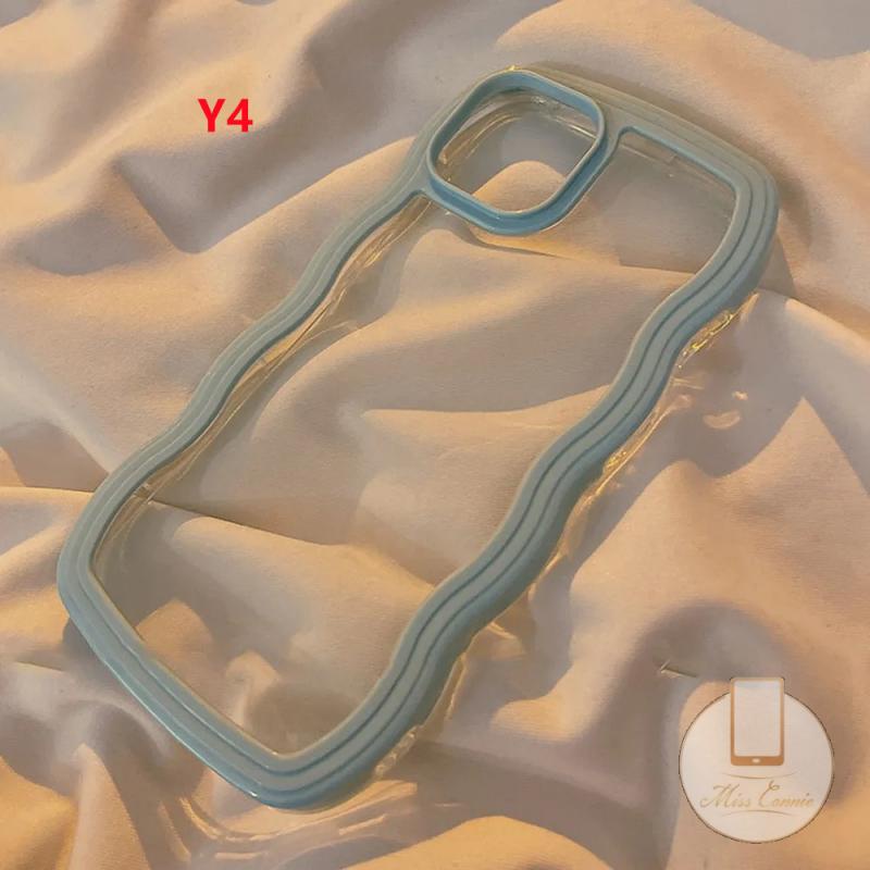 Ốp Điện Thoại TPU Mềm Viền Lượn Sóng Nhiều Màu 2 Trong 1 Cho IPhone 7 8 7Plus 8Plus 11 12 13 Pro Max XR X XS Max SE 2020