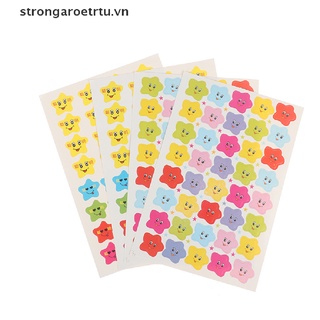 Set 400 sticker mặt cười / ngôi sao dễ thương dán khen thưởng cho bé