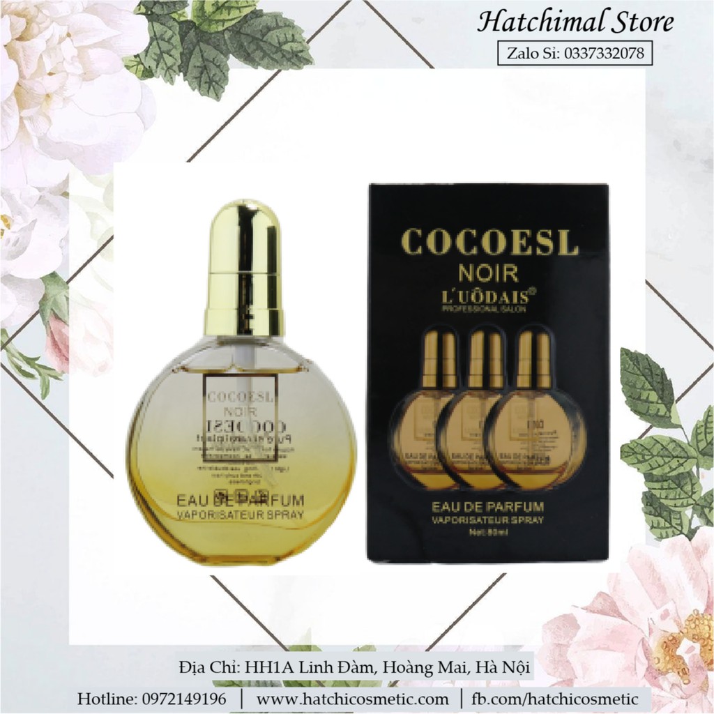 Tinh dầu dưỡng tóc Luôdais cocoesl noir trong 80ml