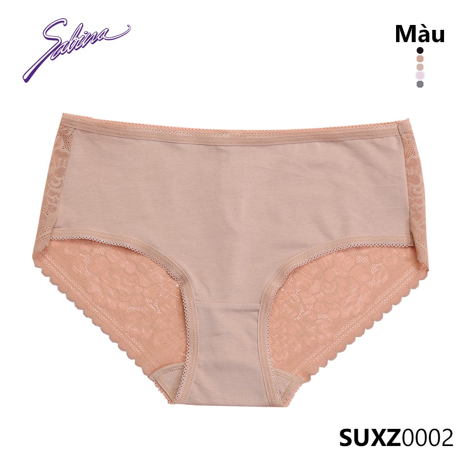 [Mã WABRS31 giảm 20% tối đa 100k đơn 150k] Quần Lót Lưng Vừa Cạp Cao Vừa Phối Ren Mặt Sau Panty Zone By Sabina SUXZ0002 | BigBuy360 - bigbuy360.vn
