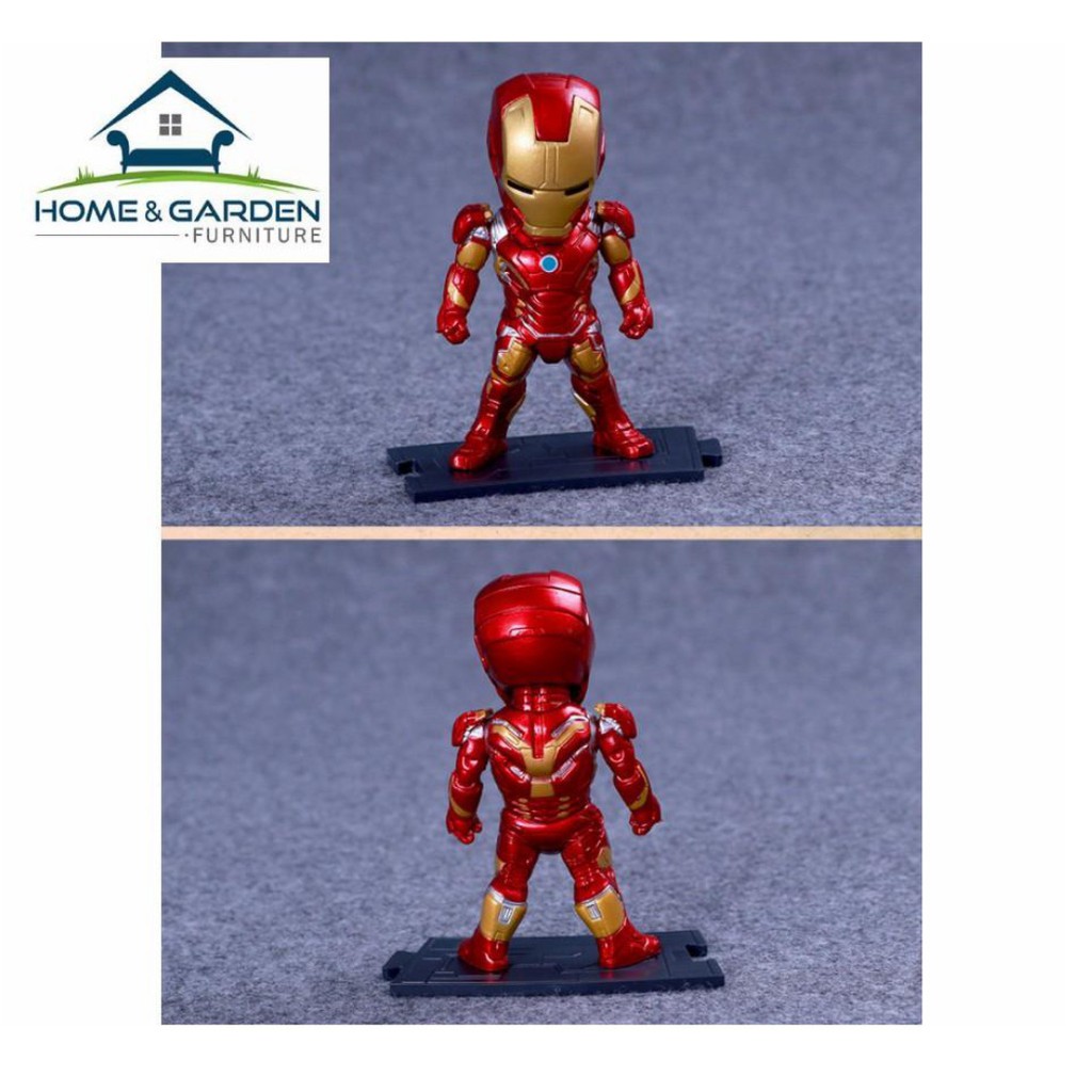 Mô hình 5 nhân vật Marvel Avenger cao cấp 9cm