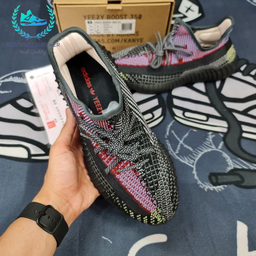 Giày yeezy 350 v2 thổ cẩm thể thao đi chạy bộ nam nữ sneaker yz 350v2 màu thổ cẩm đế boost êm siêu nhẹ cao cấp