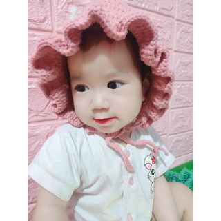 Nón len bèo kiểu tiểu thư cho bé yêu - Dương liễu handmade