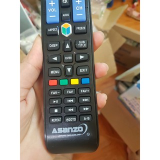 Điều khiển tivi Asanzo Smart
